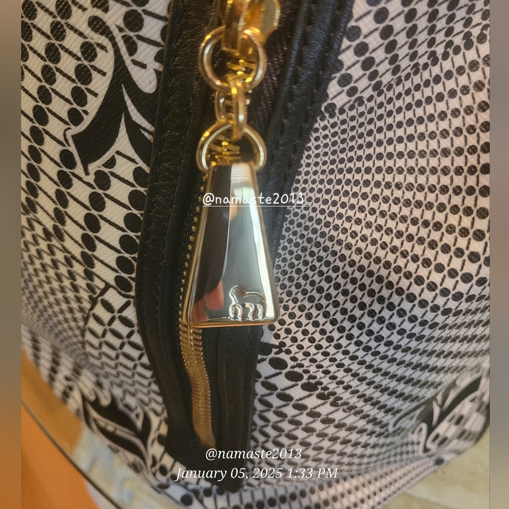 L.A.M.B. by Gwen Stefani Broadgate Samburu Hobo Bucket Bag Designer #71 - Picture 7 of 13